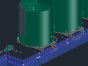 Cadworx 3D model via survey